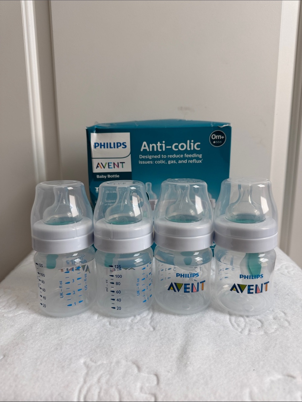 Philips Avent Baby Bottles, 4 oz, Pack of 4